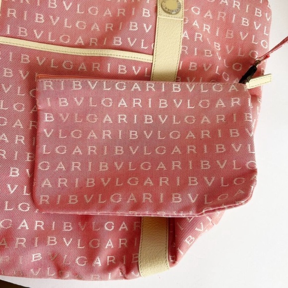 BVLGARI ✨Logomania Sophia Tote with Pouch NWT - Picture 9 of 15